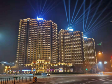 威海市(shi)華(hua)瀚(han)大(da)湖公(gong)館樓體及週(zhou)邊景觀亮(liang)化(hua)工(gong)程